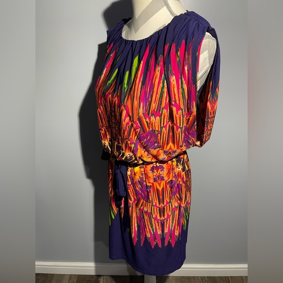 Enfocus Studio Elegant Navy Dress - Picture 2 of 11